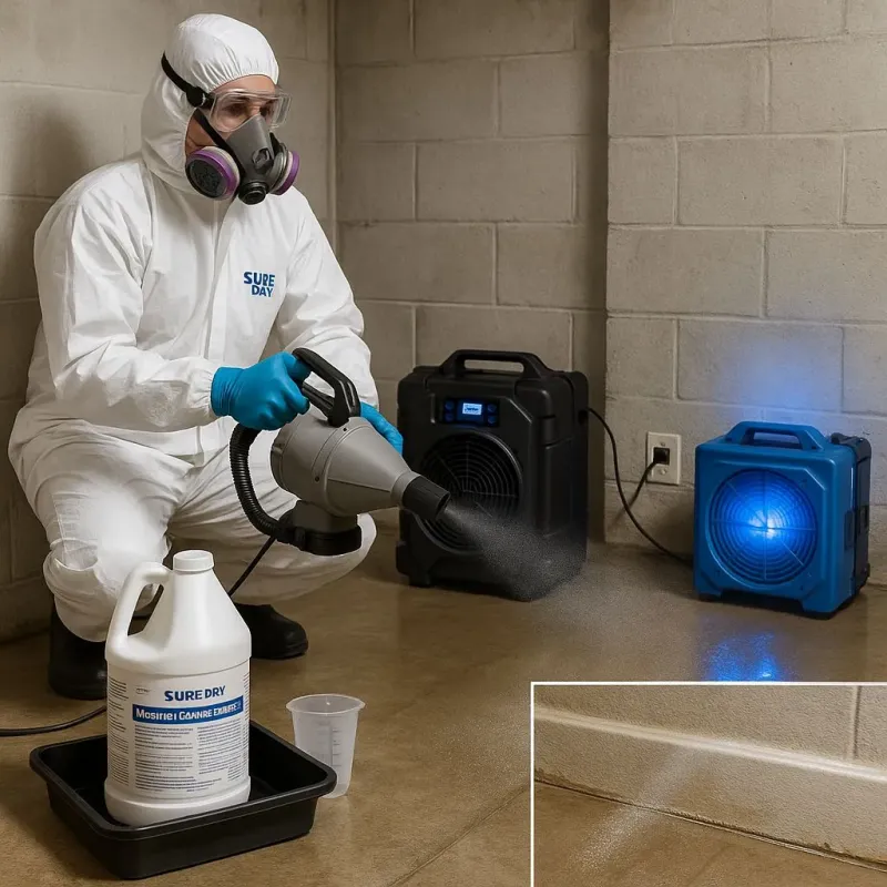 Sanitization and Odor Removal process in Santa Barbara, PR